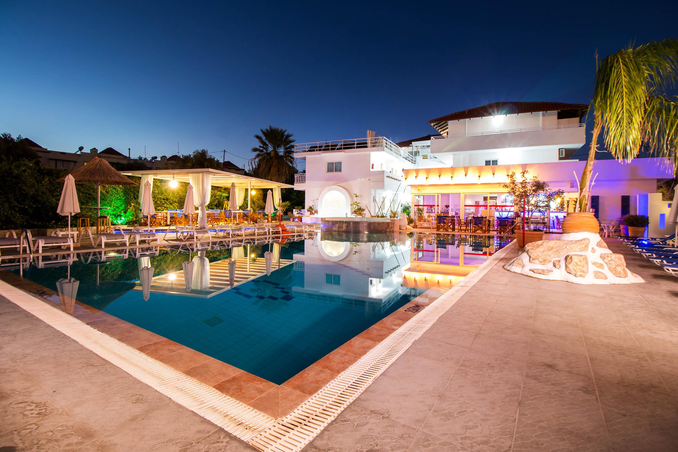 Tinas Plus Hotel Faliraki Zewnętrze zdjęcie